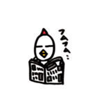 マエニワトリ（個別スタンプ：40）