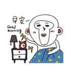 BYE-CA-MONKEY（個別スタンプ：3）