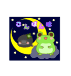 まったり。ゆるケロの1日！（個別スタンプ：24）