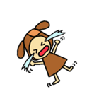 かぶりものんちゃん（個別スタンプ：37）