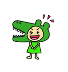 かぶりものんちゃん（個別スタンプ：40）