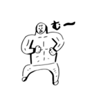 白いキャラクター（個別スタンプ：35）