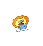 りな専用ライオンスタンプ（個別スタンプ：22）