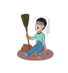 Laborious Janitor（個別スタンプ：6）