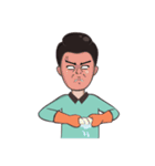Laborious Janitor（個別スタンプ：9）