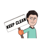 Laborious Janitor（個別スタンプ：10）