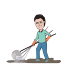 Laborious Janitor（個別スタンプ：15）