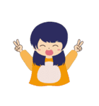 Hedgehog sister（個別スタンプ：4）