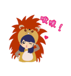 Hedgehog sister（個別スタンプ：5）