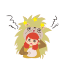 Hedgehog sister（個別スタンプ：16）