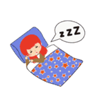 Hedgehog sister（個別スタンプ：17）