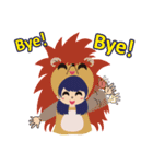 Hedgehog sister（個別スタンプ：34）