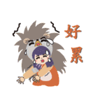 Hedgehog sister（個別スタンプ：35）