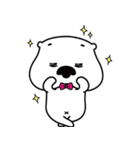 The happy days of the white otters（個別スタンプ：18）