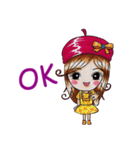 Red hat girls（個別スタンプ：2）