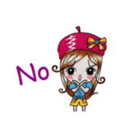 Red hat girls（個別スタンプ：5）