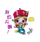 Red hat girls（個別スタンプ：6）