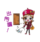 Red hat girls（個別スタンプ：8）