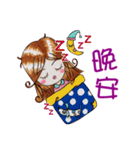 Red hat girls（個別スタンプ：22）