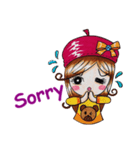 Red hat girls（個別スタンプ：30）
