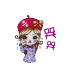 Red hat girls（個別スタンプ：37）