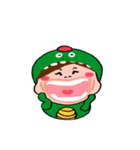 Dlnosaur sister's everyday language（個別スタンプ：14）