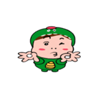 Dlnosaur sister's everyday language（個別スタンプ：24）