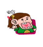 Dlnosaur sister's everyday language（個別スタンプ：36）