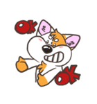Doodle the Corgi（個別スタンプ：3）
