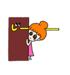 女の子、ときどき動物。（個別スタンプ：9）
