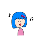 女の子、ときどき動物。（個別スタンプ：19）