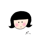 女の子、ときどき動物。（個別スタンプ：21）