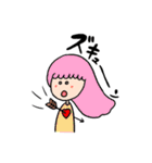 女の子、ときどき動物。（個別スタンプ：22）