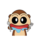 Mochi Monkey（個別スタンプ：1）