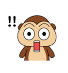 Mochi Monkey（個別スタンプ：7）