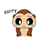 Mochi Monkey（個別スタンプ：22）