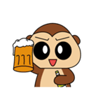 Mochi Monkey（個別スタンプ：34）