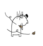 JOJO cat＆penguin FAT's everyday language（個別スタンプ：14）