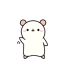 Little Cute Hamster（個別スタンプ：4）