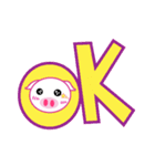 Small powder pig（個別スタンプ：21）