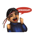 Catur Si Abdi Dalem（個別スタンプ：3）