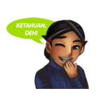 Catur Si Abdi Dalem（個別スタンプ：11）
