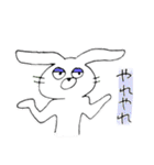 気分屋カラフルうさぎ（個別スタンプ：7）