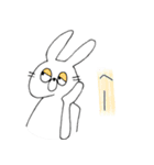 気分屋カラフルうさぎ（個別スタンプ：9）