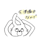 気分屋カラフルうさぎ（個別スタンプ：24）