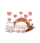 みおちゃんとまるの幸せな毎日（個別スタンプ：8）