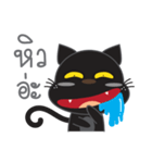 smile black cat（個別スタンプ：18）