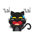 smile black cat（個別スタンプ：29）