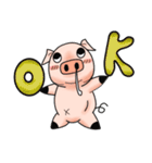 くしゃみ豚 - 日常生活の対話（個別スタンプ：2）