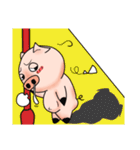 くしゃみ豚 - 日常生活の対話（個別スタンプ：22）